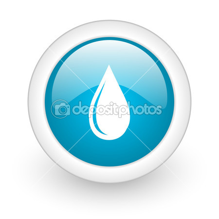 Water Circle S On a Glossy Backgrounds