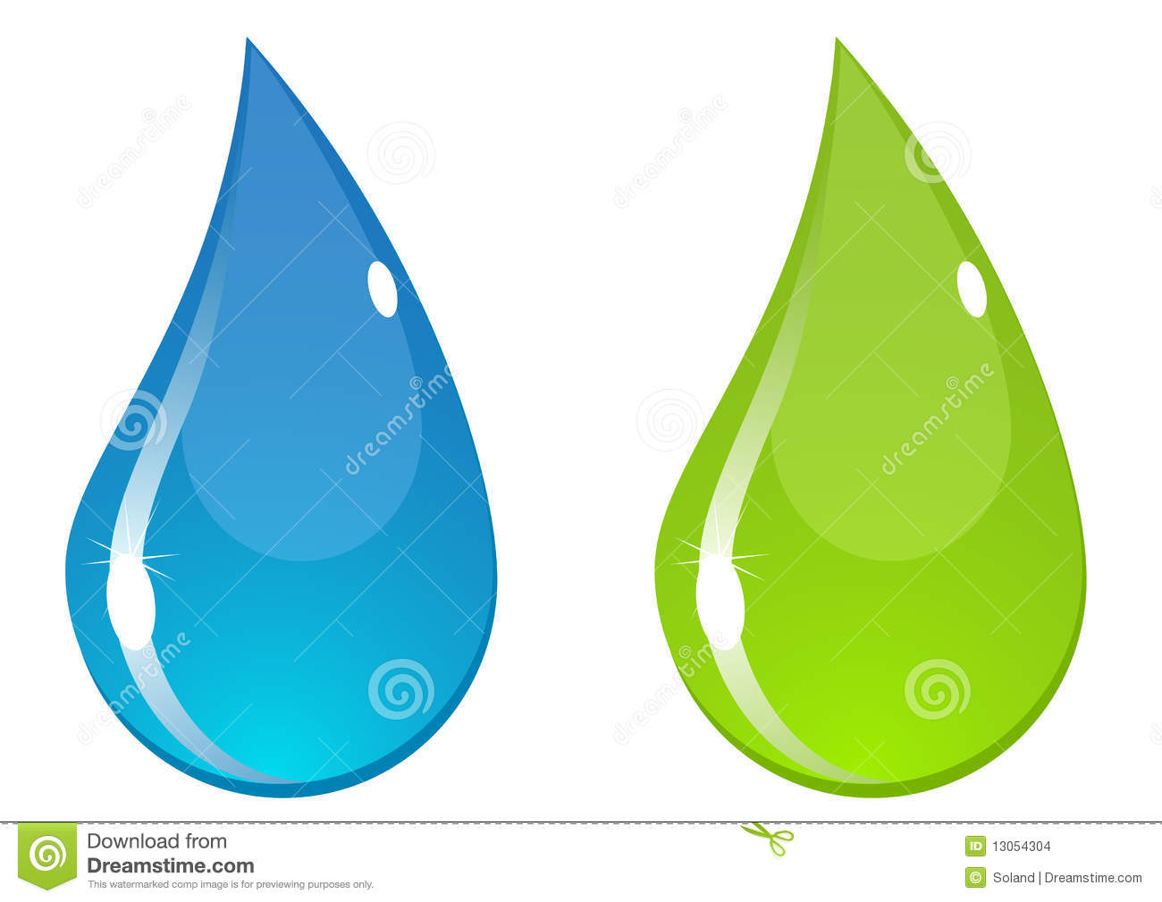 Water Drop Vector