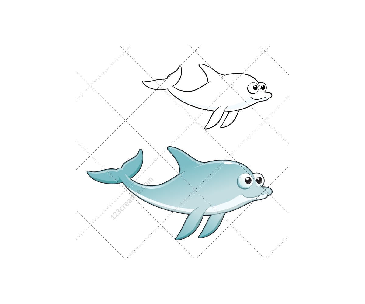Water Sea Animal Vector