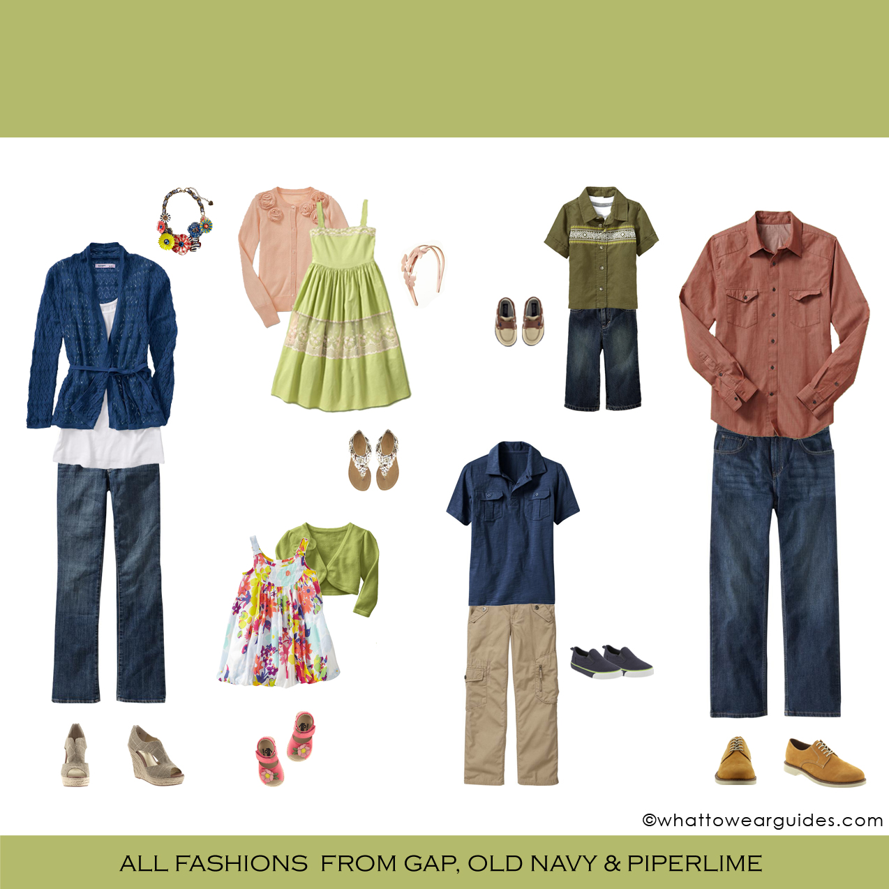 What to Wear Family Portraits