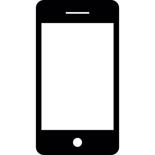 White Screen with Phone