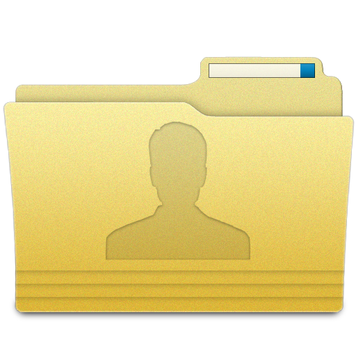 11 User Folder Icon PNG Images