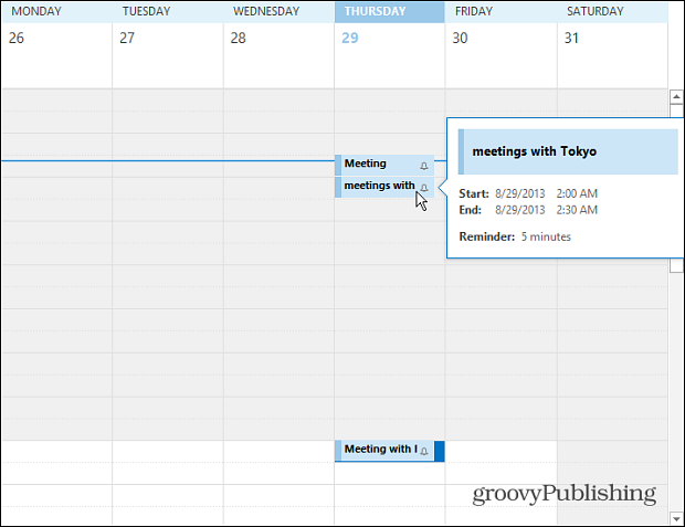Windows Outlook Calendar Icon