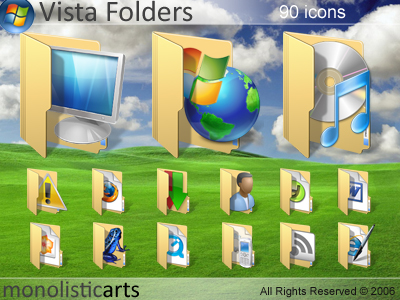 Windows Vista Folder Icons