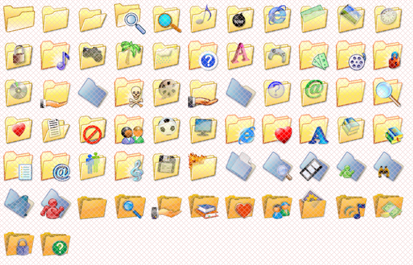 Windows XP Folder Icons Windows XP Folder Icons