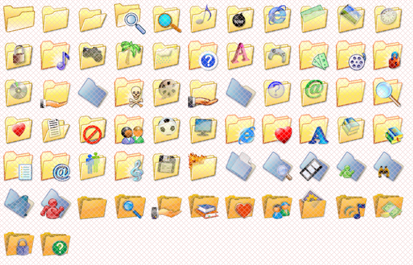 Windows XP Folder Icons