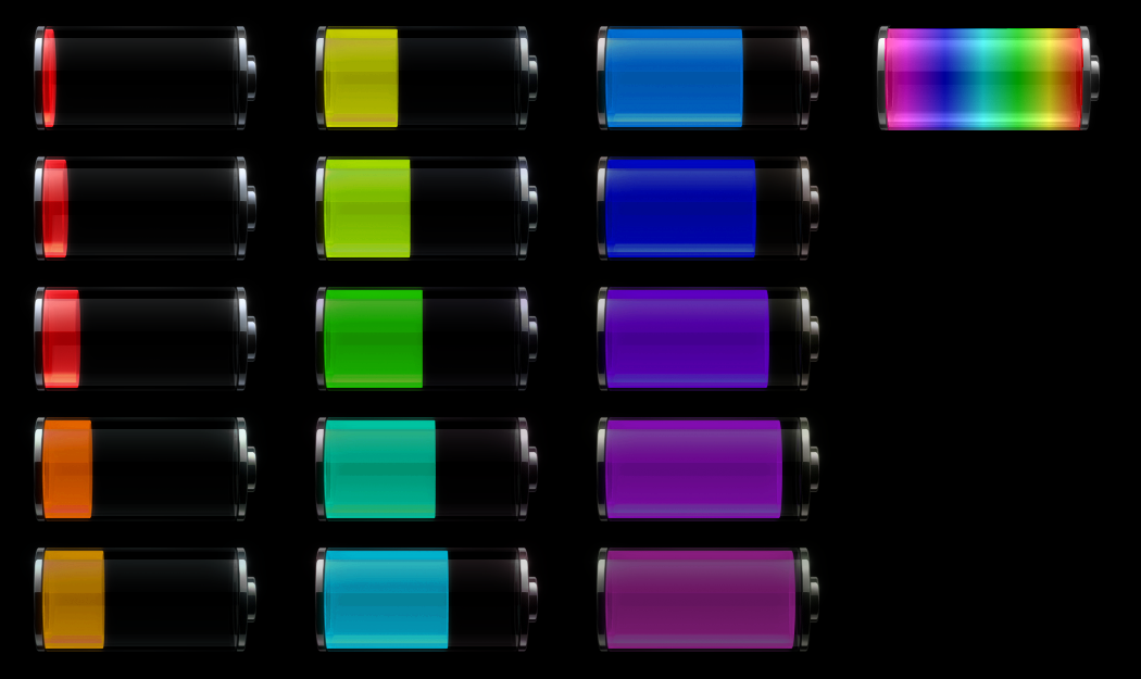 Yellow Battery Icon On iPhone Yellow Battery Icon On iPhone