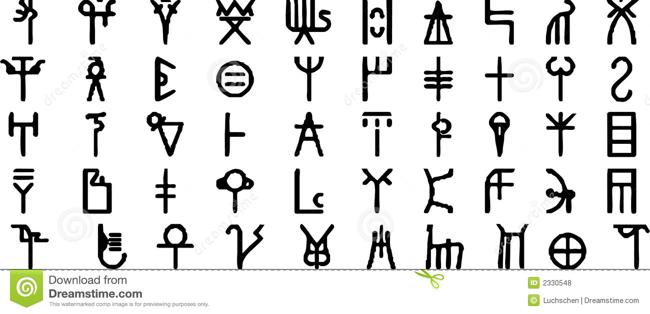 Ancient Celtic Alphabet