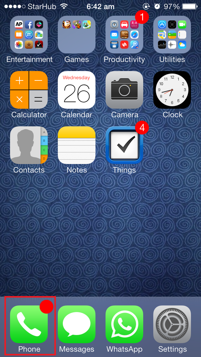 Badge App Icon On iPhone