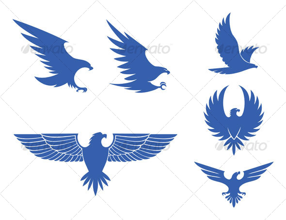 Bald Eagle Graphic Design Logo