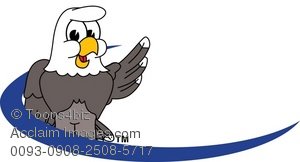 Bald Eagle Graphic Design Logo