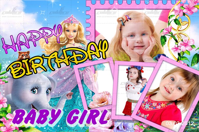 Barbie Happy Birthday Template