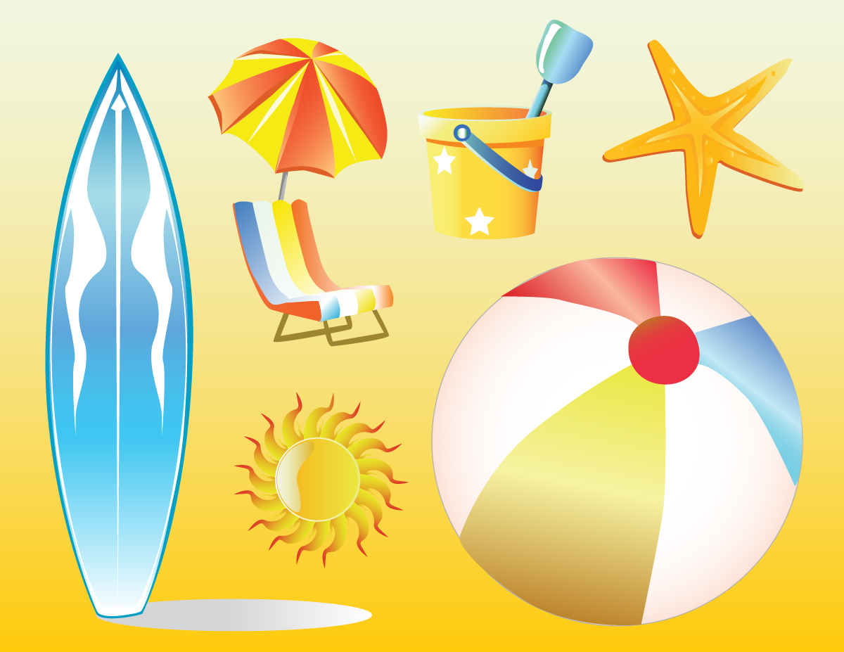 Beach Vacation Clip Art Free