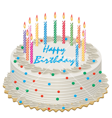 Birthday Cake Vector