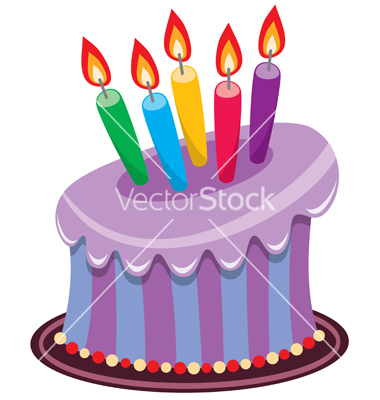 Birthday Cake Vector