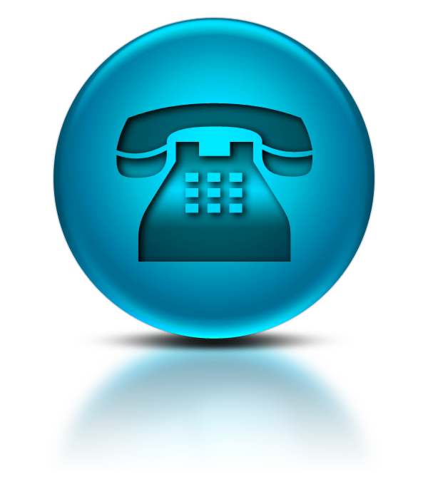 Blue Phone Icon