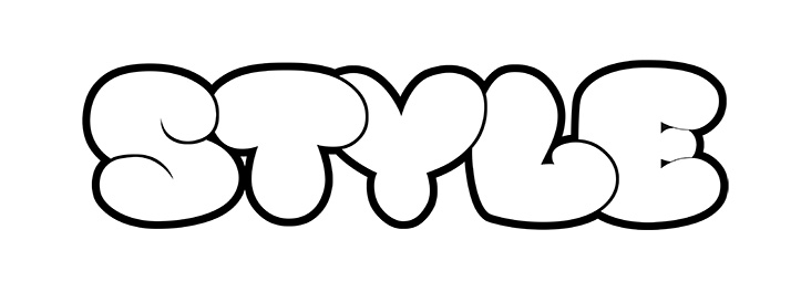 Bubble Graffiti Font Styles