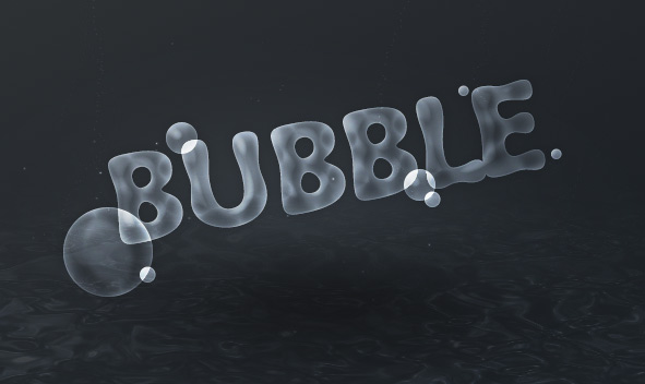 Bubble Text Photoshop Tutorial