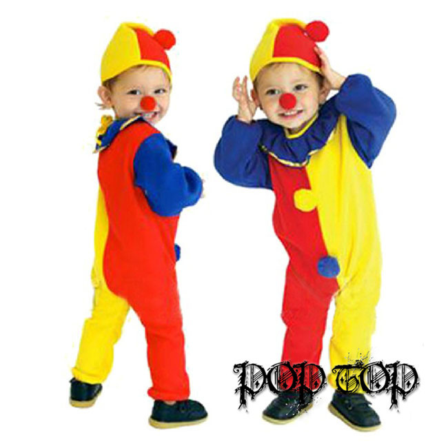 Cartoon Clown Halloween Costume Cartoon Clown Halloween Costume