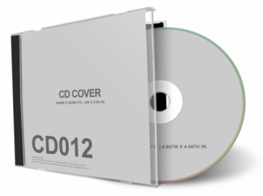 CD Jewel Case Template Photoshop