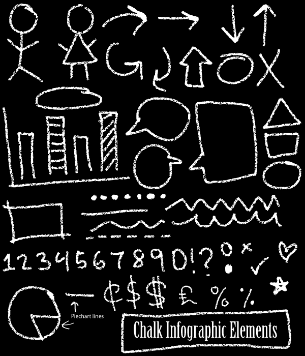 Chalkboard Vector Free Clip Art