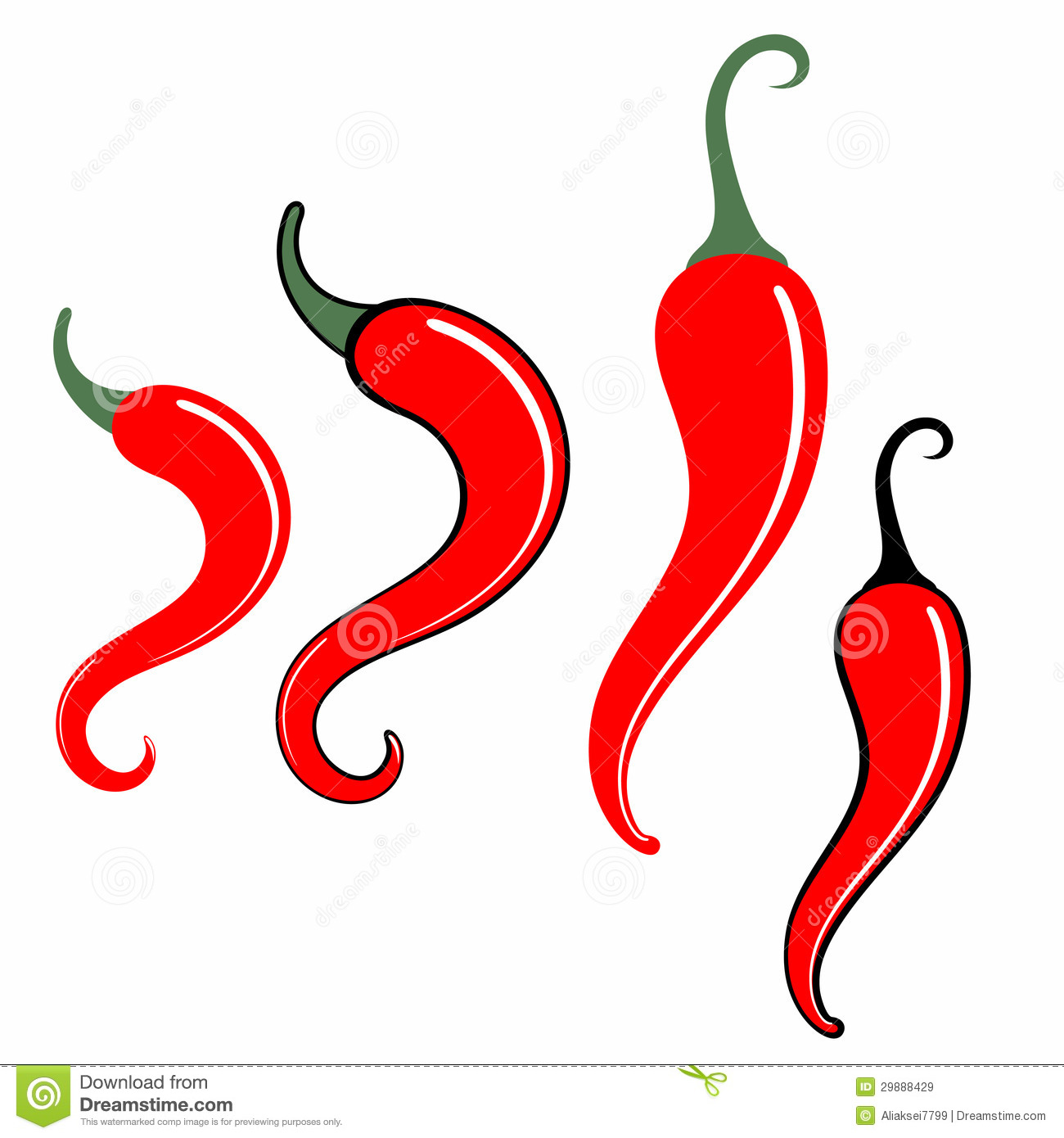 Chili Pepper Vector