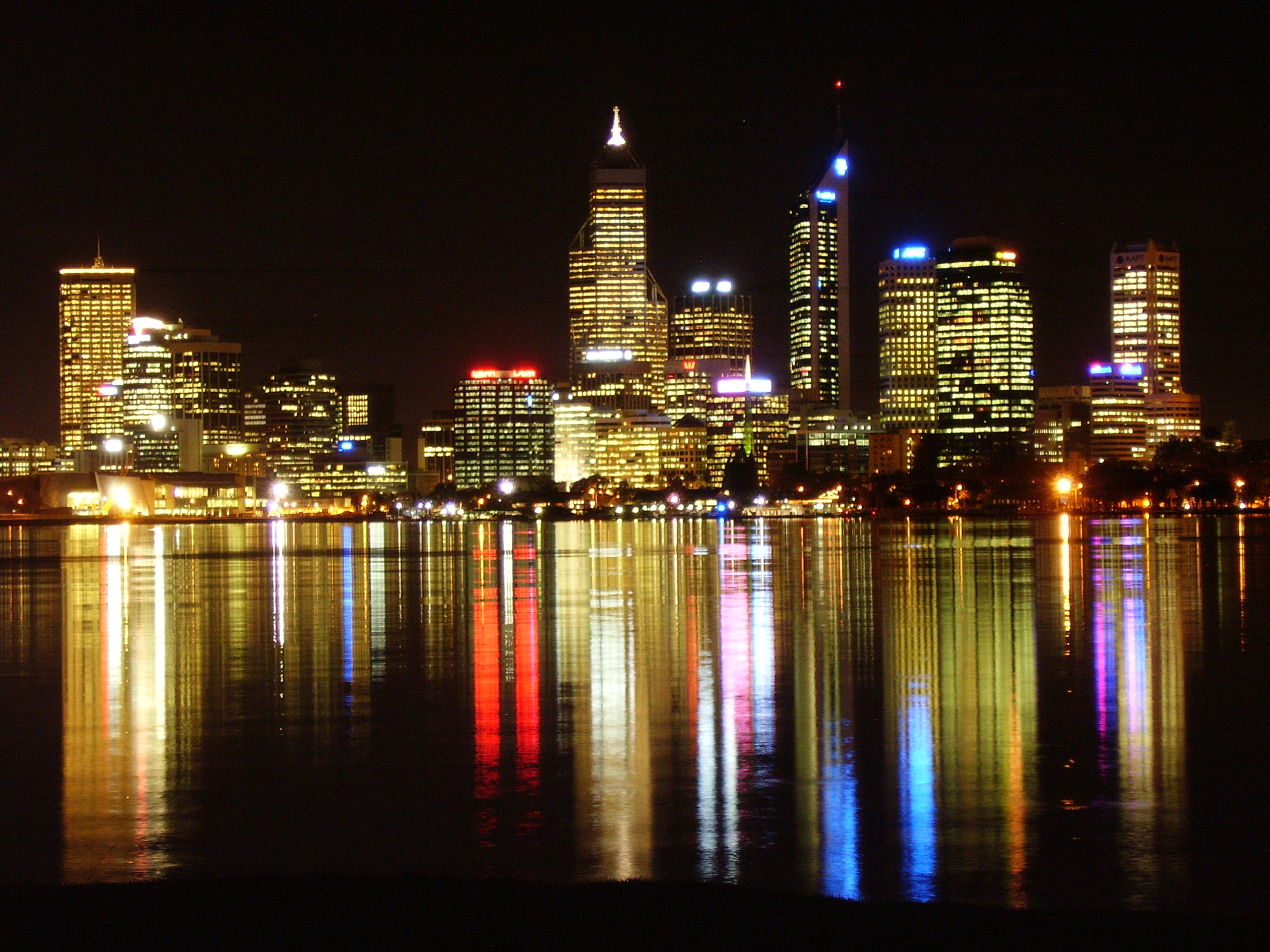 Cities Skylines at Night