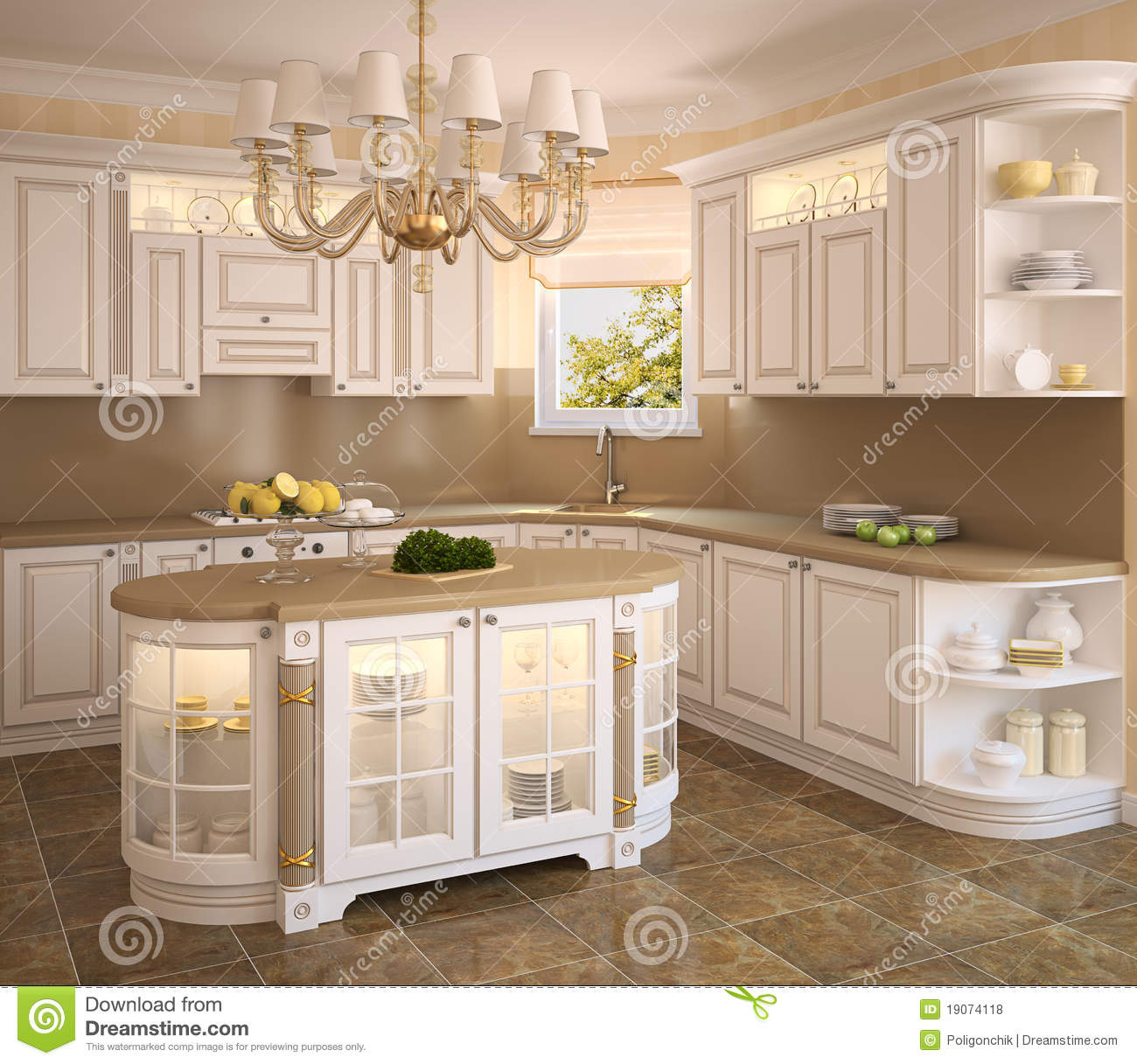 Classic White Kitchen