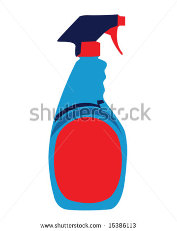 5 Cleaning Bottle Vector Images