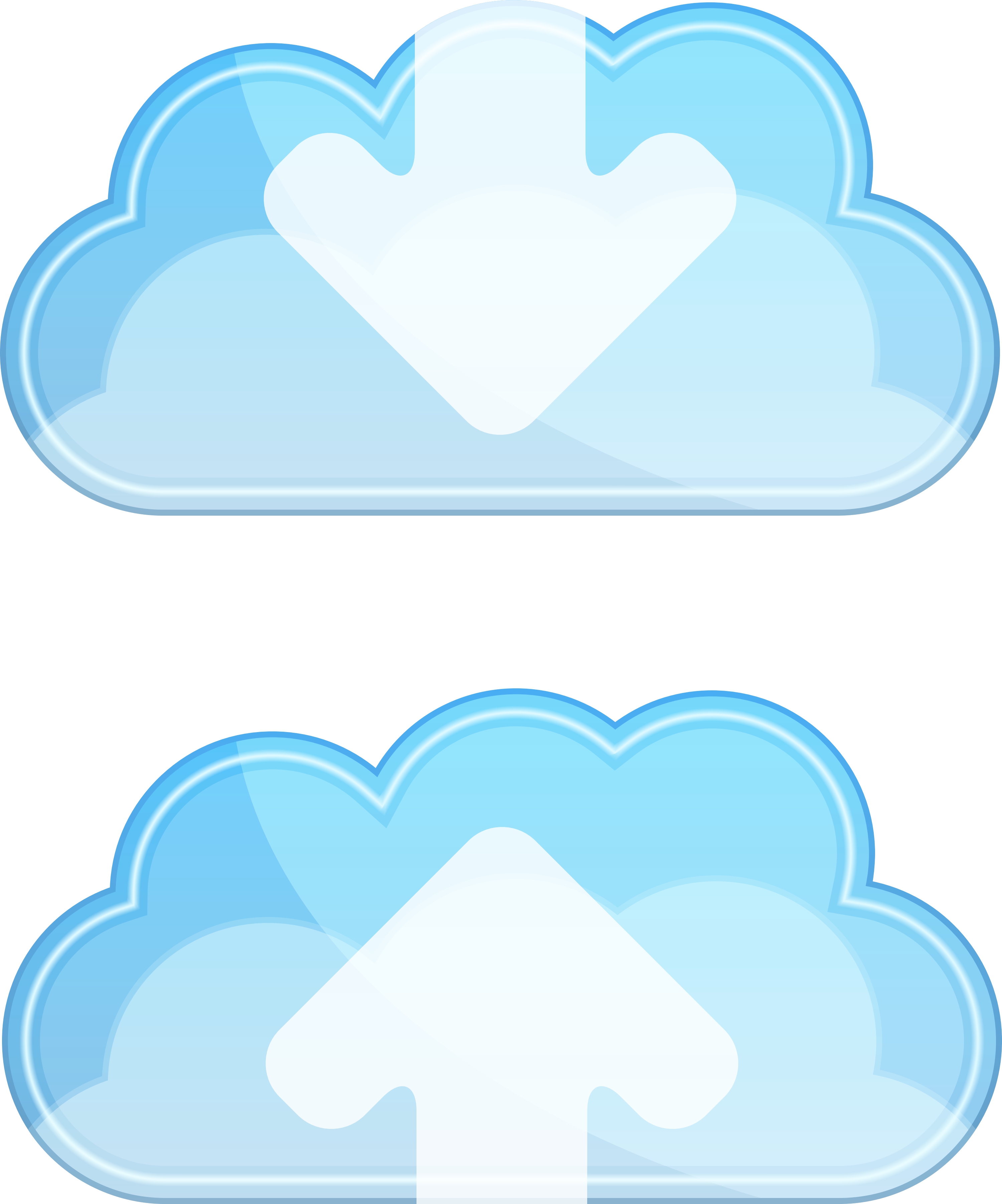 Cloud Icons Vector Free