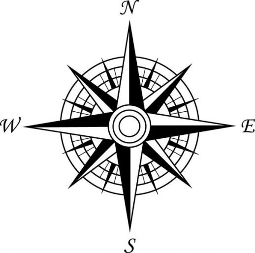 20 Vector Compass Rose Images