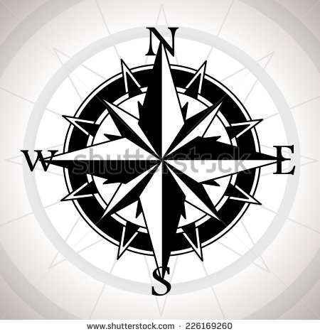 Compass Vector Art