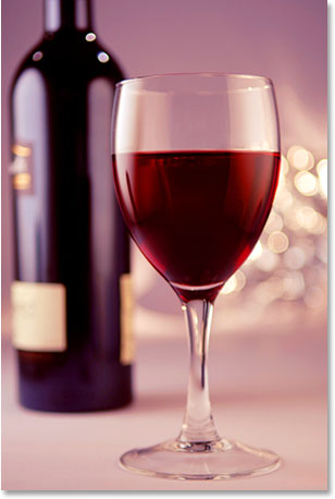 Couple in a Wine Glass Photoshop Couple in a Wine Glass Photoshop