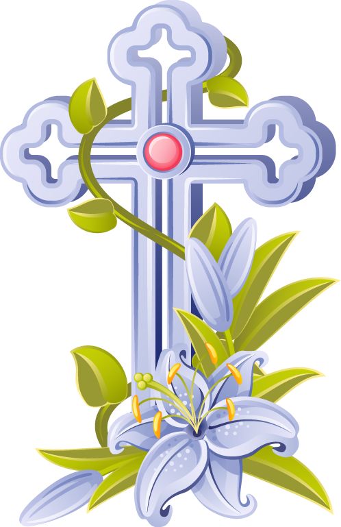 Cross Religious Easter Clip Art