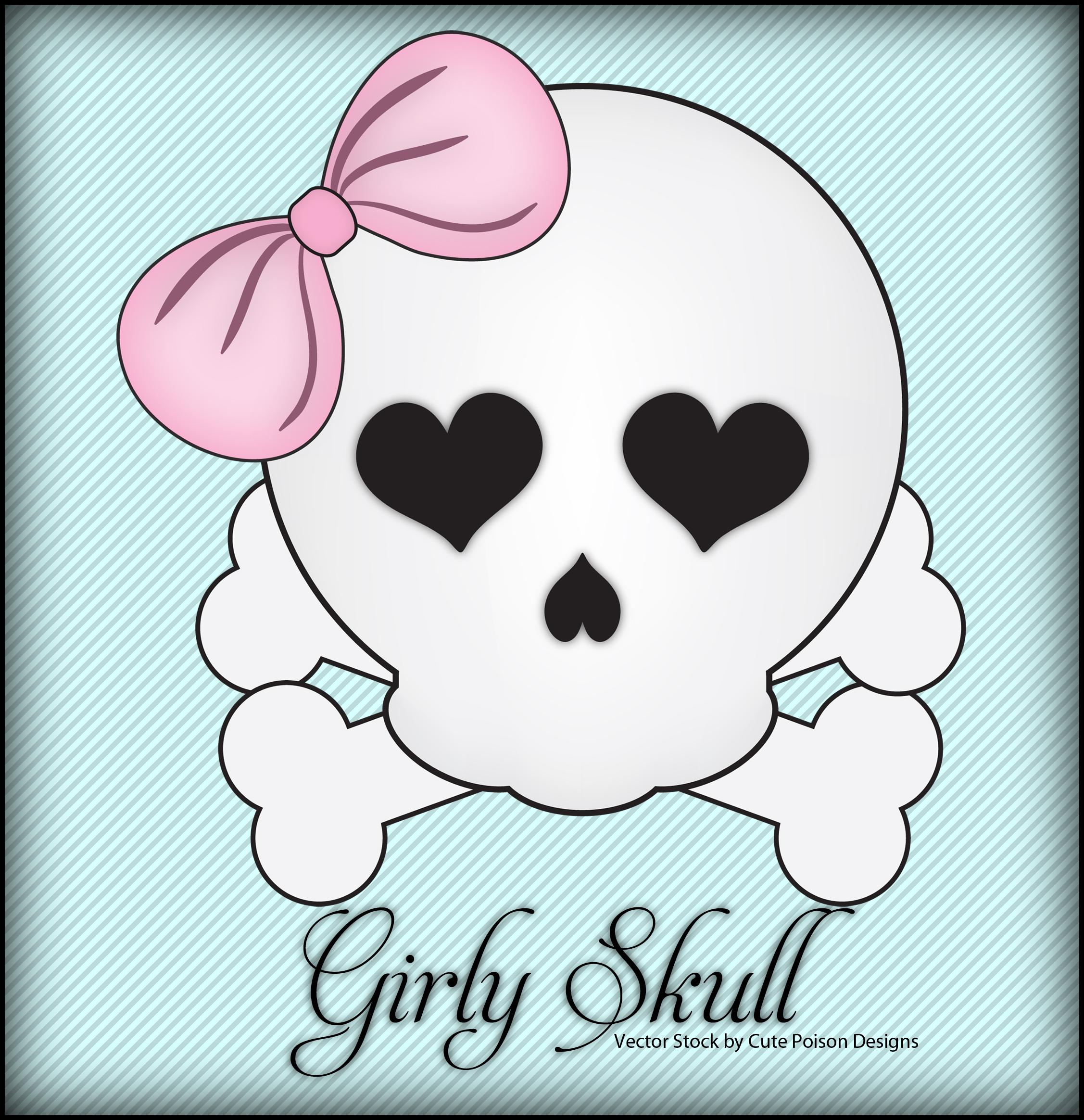 Cute Girly Skull Designs