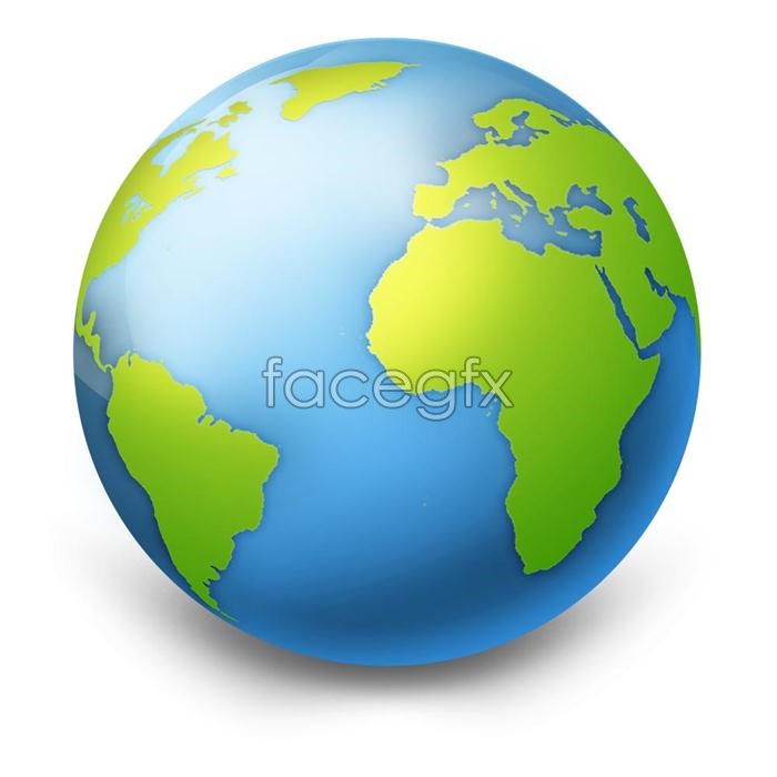 Earth Template Clip Art