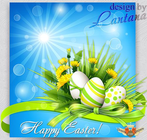 10 PSD Easter Spring Images