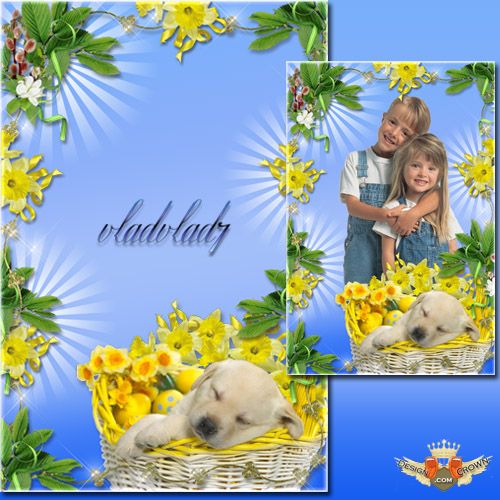 Easter Frames Templates