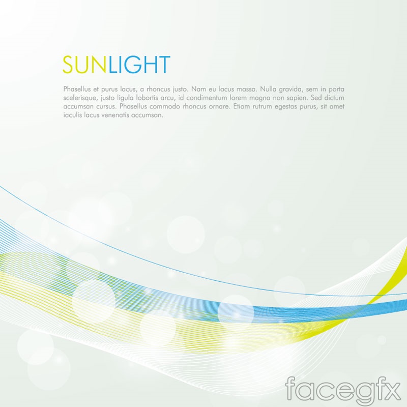 Elegant Light Blue Vector