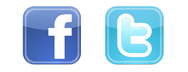 Facebook and Twitter Icons for Email Signatures