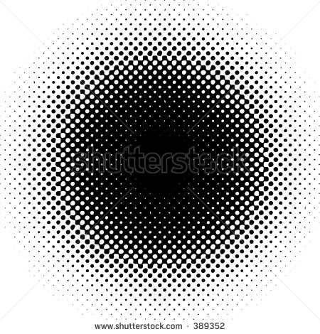 Fading Dot Pattern Vector