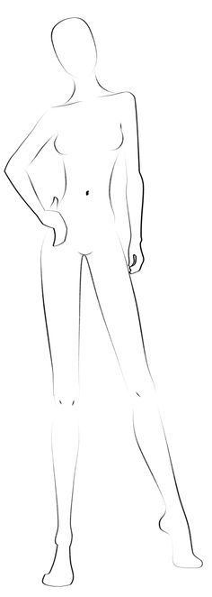 Female Costume Design Template Female Costume Design Template