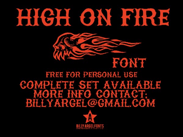 Fire Flame Font Free Download Fire Flame Font Free Download