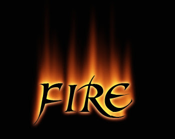 Fire Text Effect Photoshop