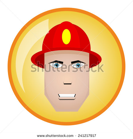 Firefighter Helmet Vector