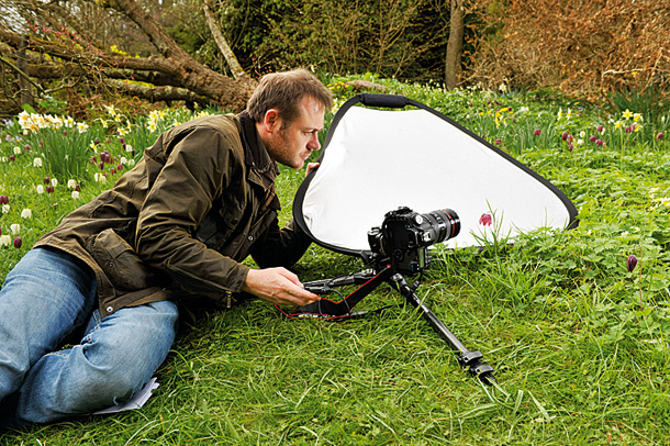 Flower Macro Photography Setup