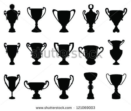Football Trophy Silhouette