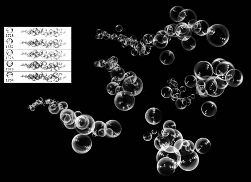 Free Bubble Photoshop Brush