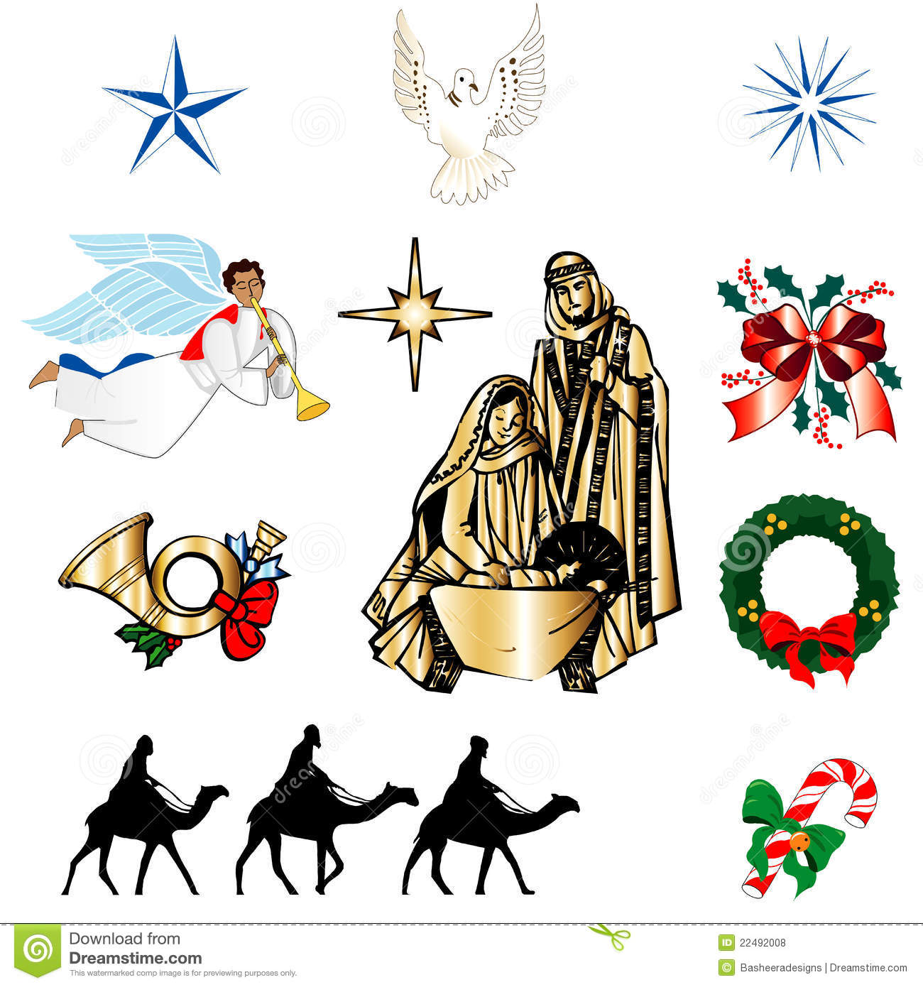 Free Christian Christmas Icons