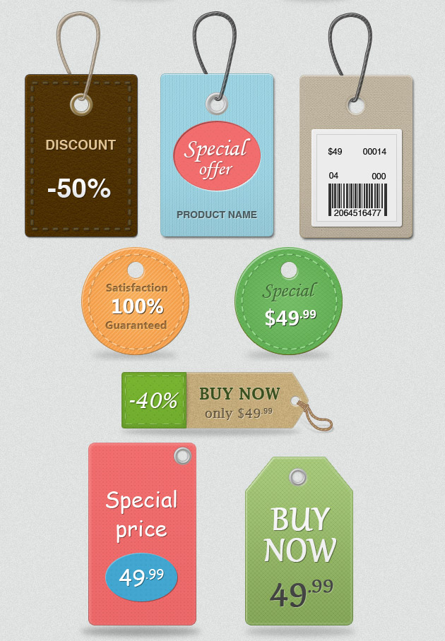 Free Sales Tags Template